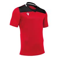 Jasper Rugby shirt RED/BLK M Teknisk spillerdrakt for kontaktsport
