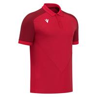 Baldwin Poly Polo RED S Teknisk poloskjorte - Unisex