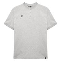 Nisiros Icon stretch korean polo GRY 3XL Poloskjorte Uten krage - Unisex