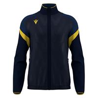 ODIN full zip top NAV/YEL 4XL Jakke med kontrastdetaljer