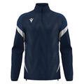 Hollow 1/4 zip NAV/WHT S Treningstopp - Unisex
